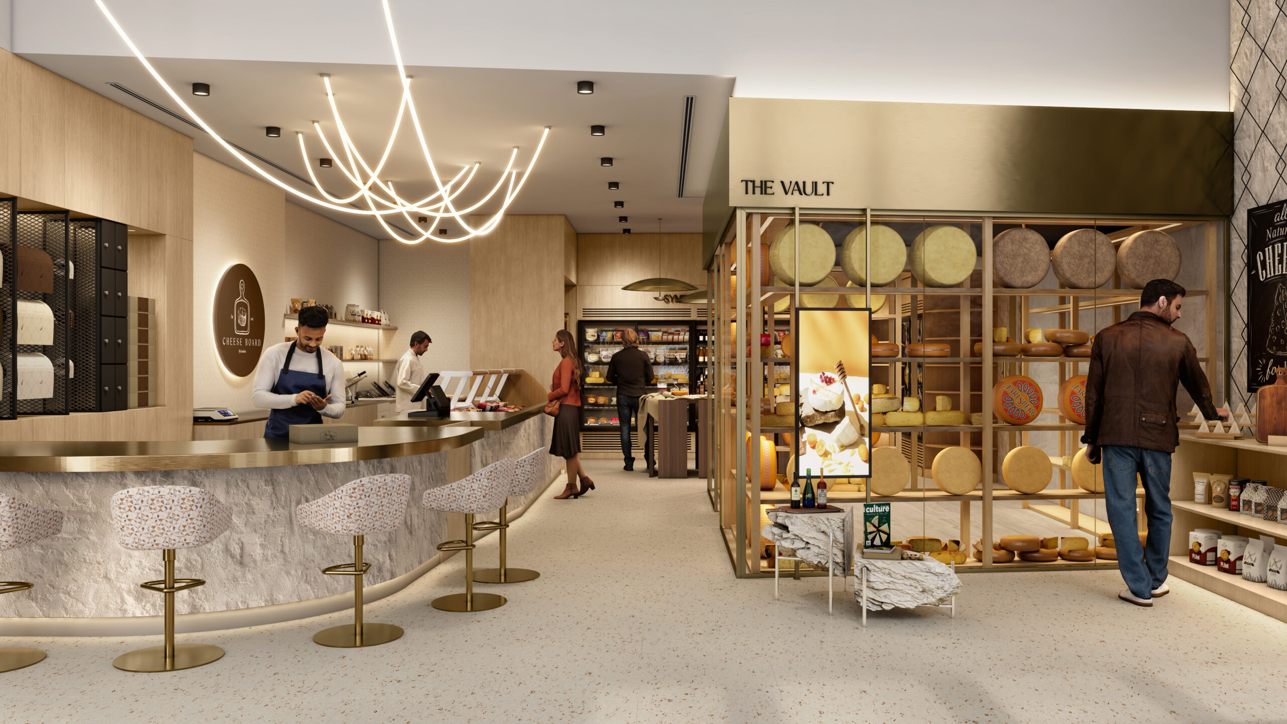 Cheese board by grandiose - interior design and branding by twentyone06