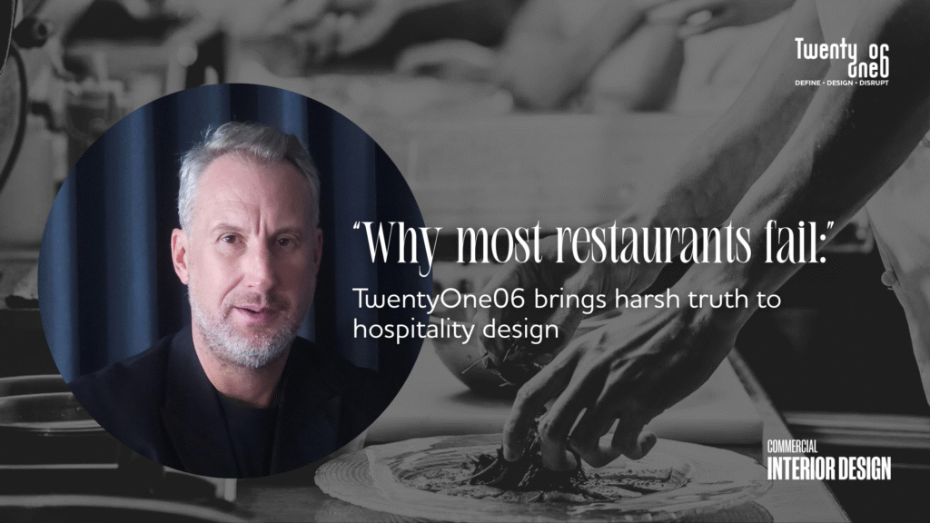 TwentyOne06 brings harsh truth to hospitality design.